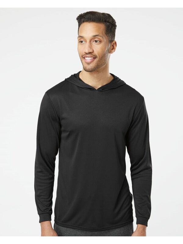 Unisex Bahama Performance Hooded Long Sleeve T-Shirt Thumbnail