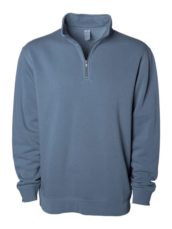 Unisex Pigment-Dyed Quarter-Zip Pullover Thumbnail