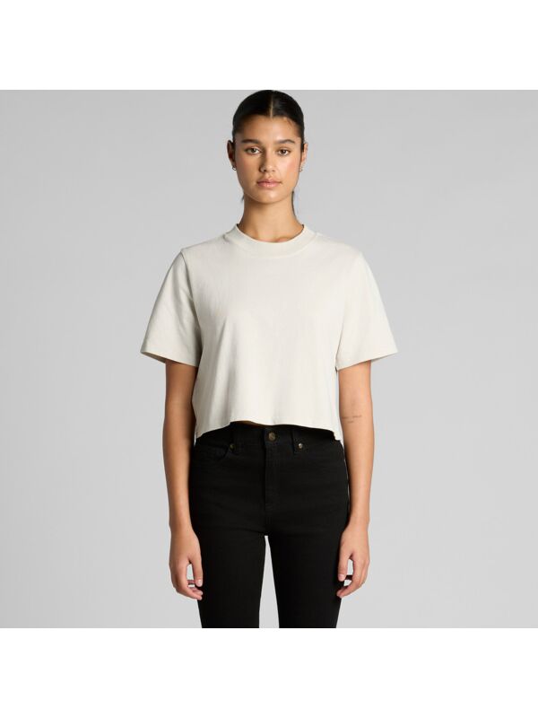 WOS HEAVY FADED CROP TEE Thumbnail