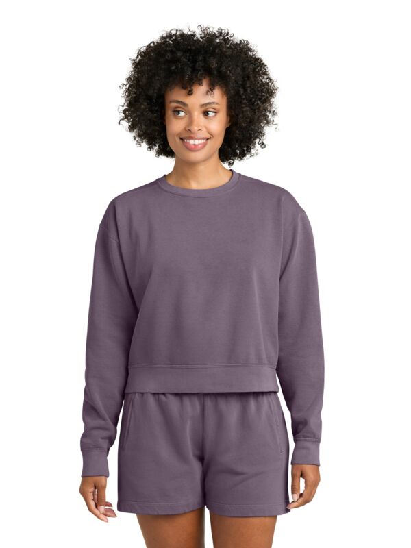 Women's Mid Length Crewneck Sweatshirt Thumbnail