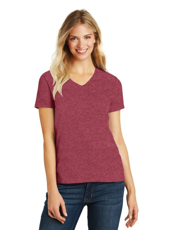 Women's Perfect Blend ® CVC V Neck Tee Thumbnail