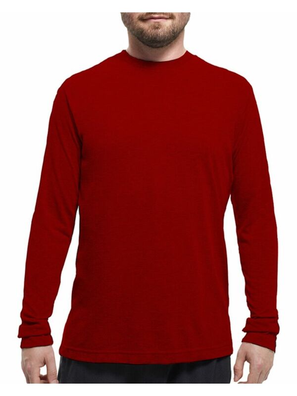 Unisex Gold Soft Touch Long Sleeve T-Shirt Thumbnail