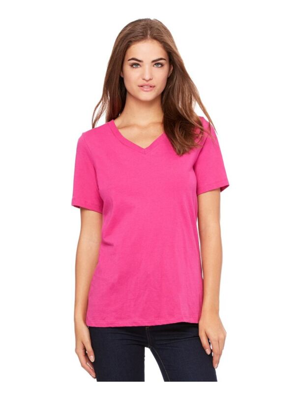 Women’s Relaxed Jersey V-Neck Tee Thumbnail