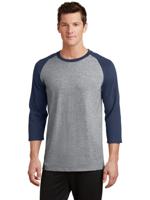 Core Blend 3/4 Sleeve Raglan Tee Thumbnail