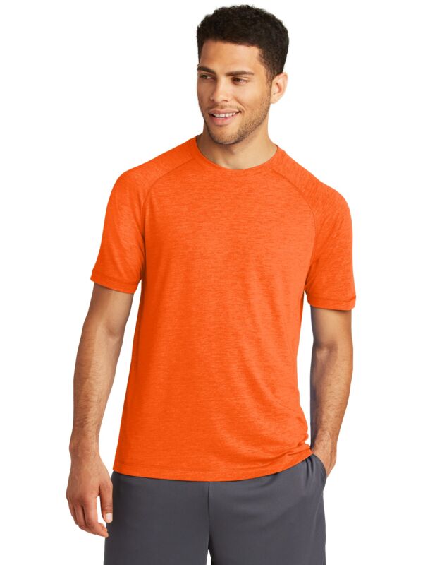 PosiCharge ® Tri Blend Wicking Raglan Tee Thumbnail