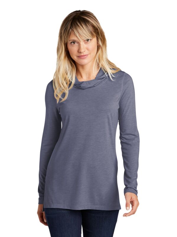 Women's PosiCharge ® Tri Blend Wicking Long Sleeve Hoodie Thumbnail