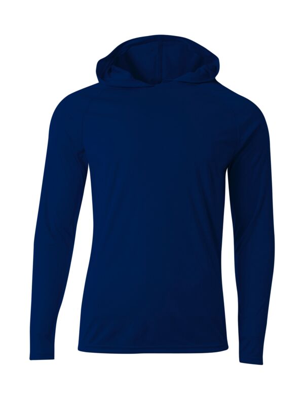 Cooling Performance Long Sleeve Hooded Tee Thumbnail